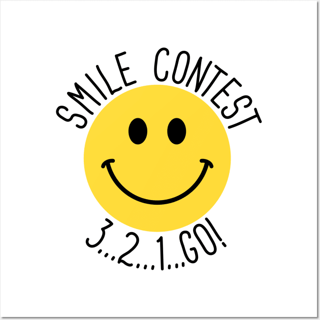 Smile Contest 3...2...1...GO! Wall Art by CoCreation Studios
